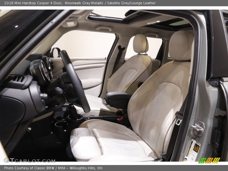 Moonwalk Grey Metallic / Satellite Grey/Lounge Leather 2018 Mini Hardtop Cooper 4 Door