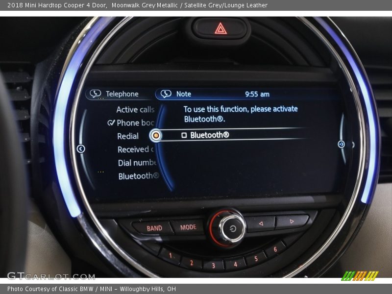 Moonwalk Grey Metallic / Satellite Grey/Lounge Leather 2018 Mini Hardtop Cooper 4 Door