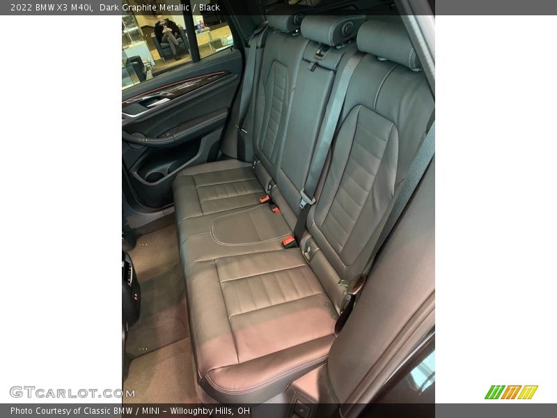Rear Seat of 2022 X3 M40i