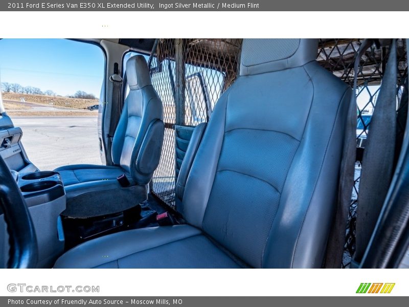 Ingot Silver Metallic / Medium Flint 2011 Ford E Series Van E350 XL Extended Utility