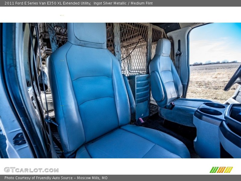 Ingot Silver Metallic / Medium Flint 2011 Ford E Series Van E350 XL Extended Utility