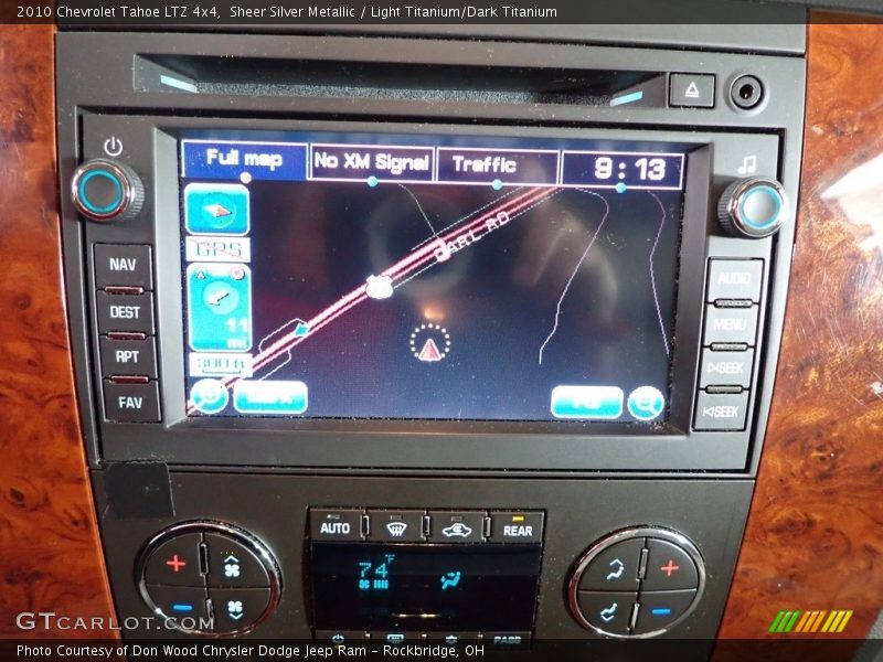 Sheer Silver Metallic / Light Titanium/Dark Titanium 2010 Chevrolet Tahoe LTZ 4x4