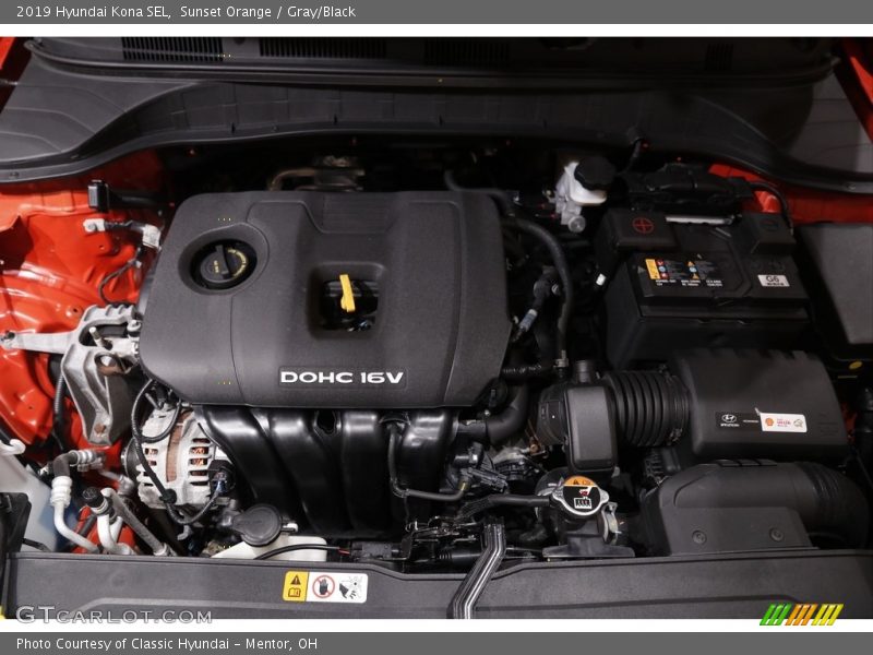  2019 Kona SEL Engine - 2.0 Liter DOHC 16-Valve D-CVVT 4 Cylinder