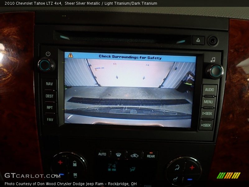 Sheer Silver Metallic / Light Titanium/Dark Titanium 2010 Chevrolet Tahoe LTZ 4x4