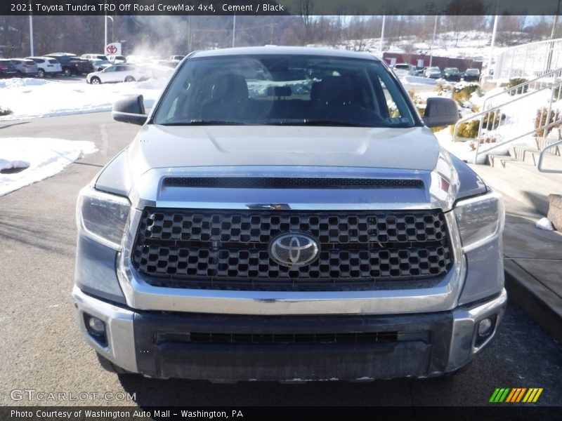 Cement / Black 2021 Toyota Tundra TRD Off Road CrewMax 4x4