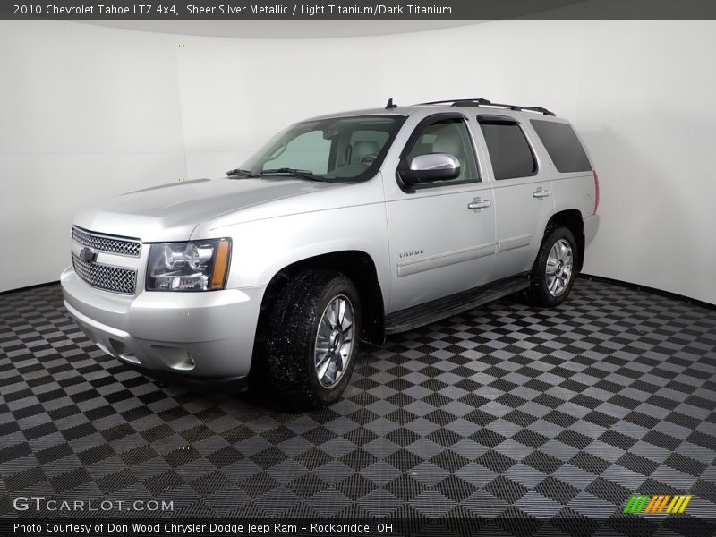 Sheer Silver Metallic / Light Titanium/Dark Titanium 2010 Chevrolet Tahoe LTZ 4x4