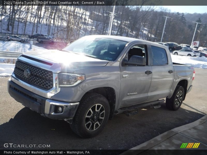 Cement / Black 2021 Toyota Tundra TRD Off Road CrewMax 4x4