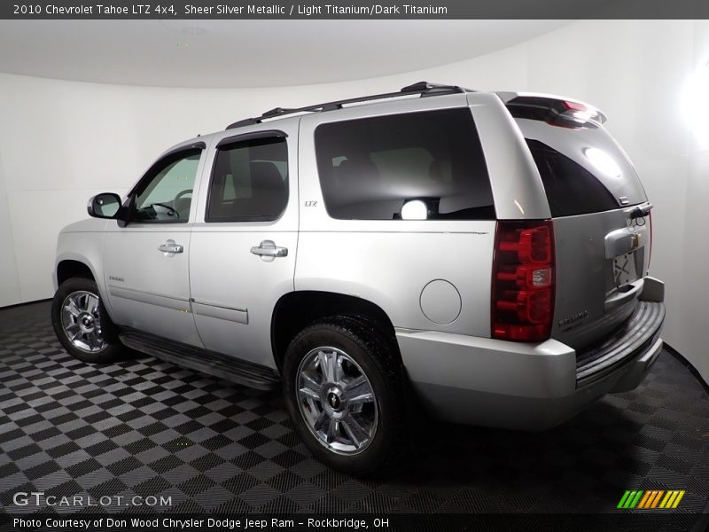 Sheer Silver Metallic / Light Titanium/Dark Titanium 2010 Chevrolet Tahoe LTZ 4x4