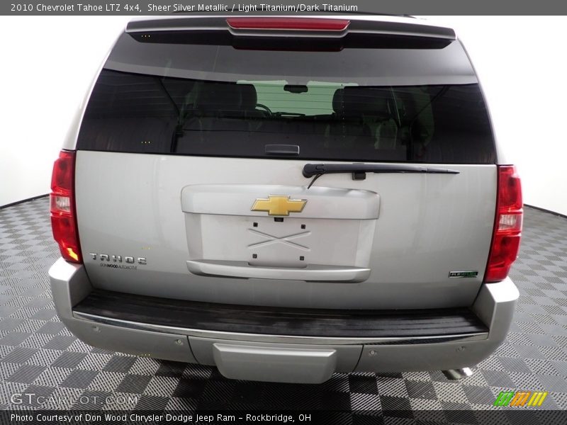 Sheer Silver Metallic / Light Titanium/Dark Titanium 2010 Chevrolet Tahoe LTZ 4x4
