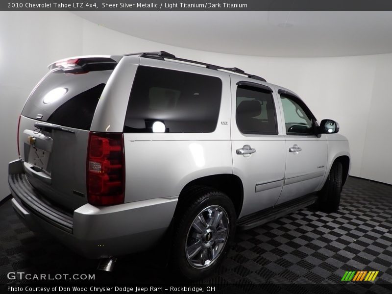 Sheer Silver Metallic / Light Titanium/Dark Titanium 2010 Chevrolet Tahoe LTZ 4x4