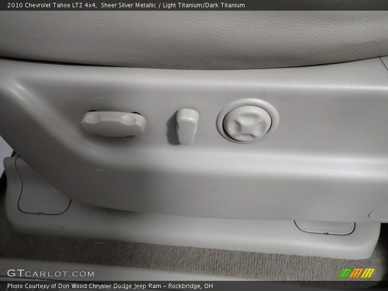 Sheer Silver Metallic / Light Titanium/Dark Titanium 2010 Chevrolet Tahoe LTZ 4x4