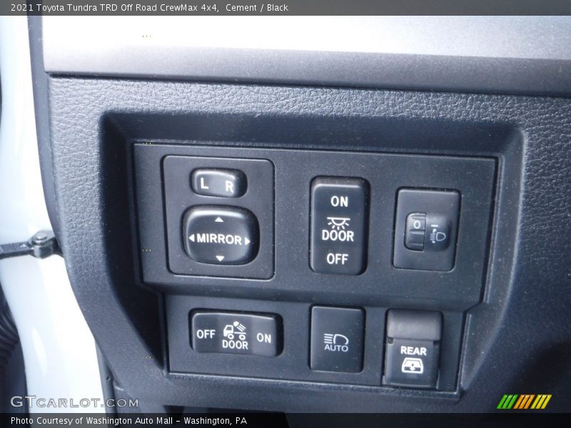 Controls of 2021 Tundra TRD Off Road CrewMax 4x4