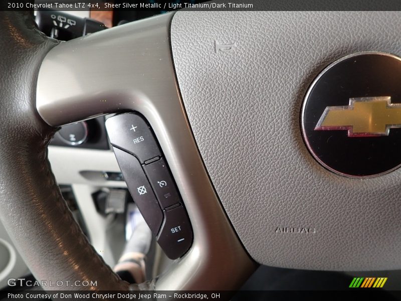 Sheer Silver Metallic / Light Titanium/Dark Titanium 2010 Chevrolet Tahoe LTZ 4x4