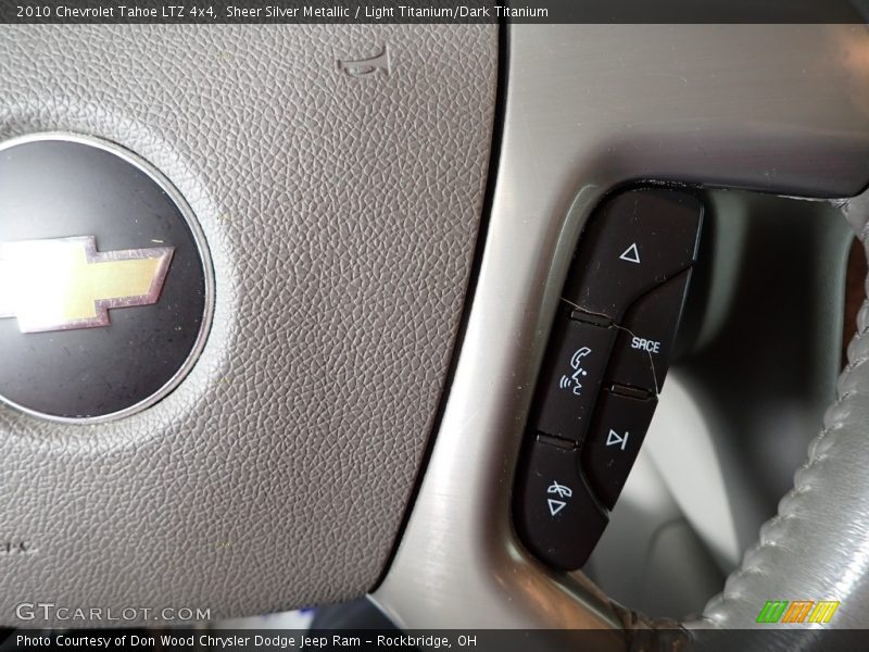 Sheer Silver Metallic / Light Titanium/Dark Titanium 2010 Chevrolet Tahoe LTZ 4x4