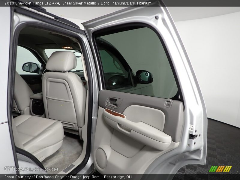 Sheer Silver Metallic / Light Titanium/Dark Titanium 2010 Chevrolet Tahoe LTZ 4x4