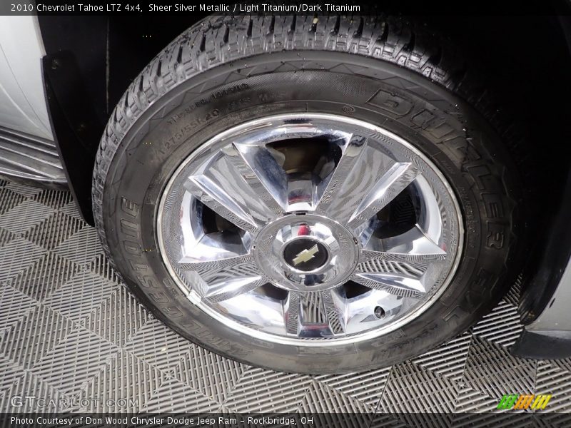 Sheer Silver Metallic / Light Titanium/Dark Titanium 2010 Chevrolet Tahoe LTZ 4x4