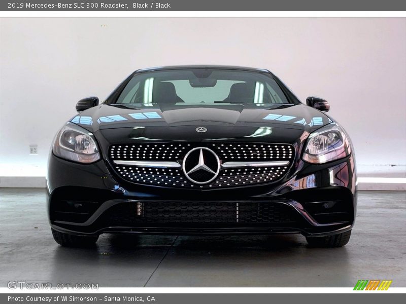 Black / Black 2019 Mercedes-Benz SLC 300 Roadster
