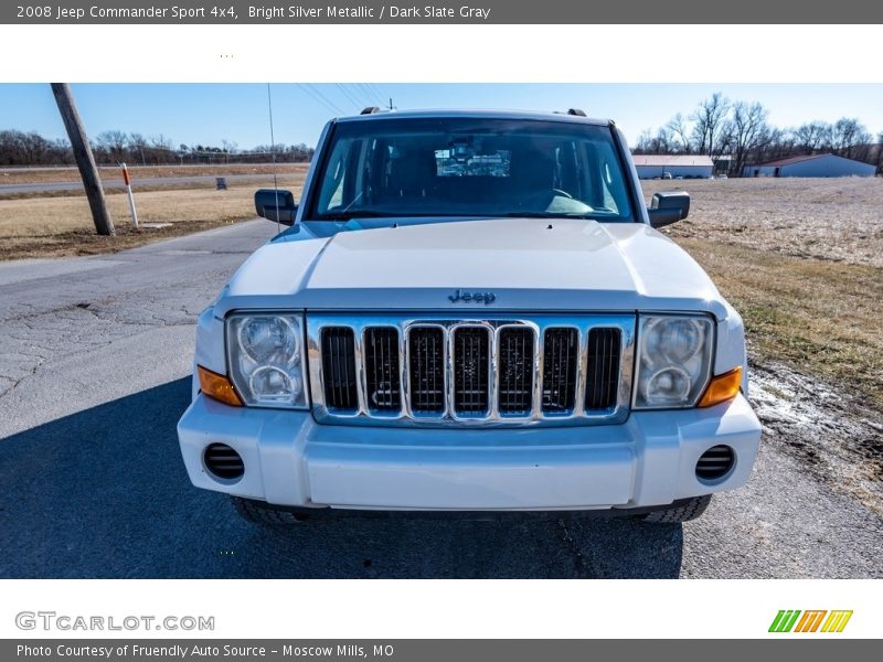 Bright Silver Metallic / Dark Slate Gray 2008 Jeep Commander Sport 4x4