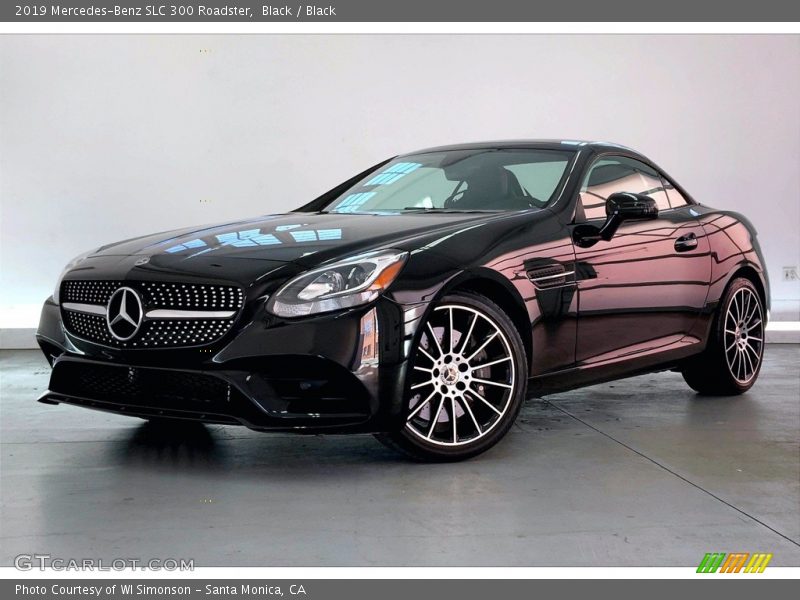 Black / Black 2019 Mercedes-Benz SLC 300 Roadster