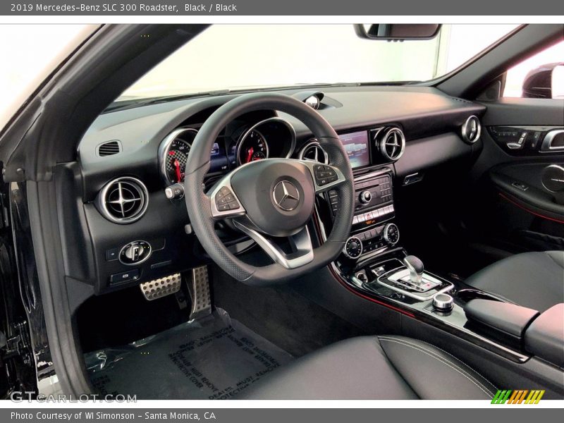 Black / Black 2019 Mercedes-Benz SLC 300 Roadster