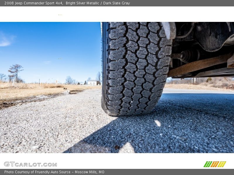 Bright Silver Metallic / Dark Slate Gray 2008 Jeep Commander Sport 4x4