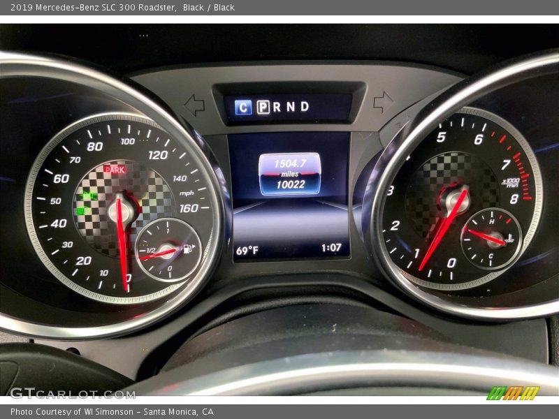 Black / Black 2019 Mercedes-Benz SLC 300 Roadster