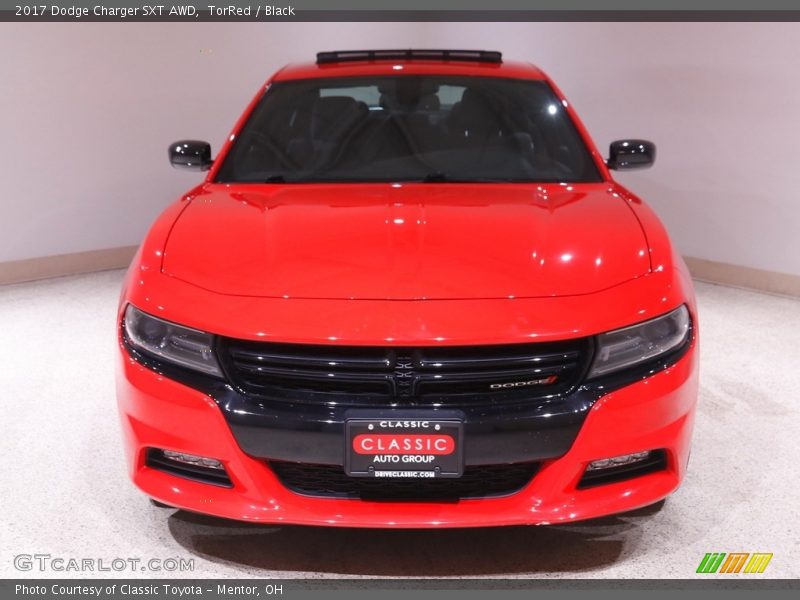 TorRed / Black 2017 Dodge Charger SXT AWD