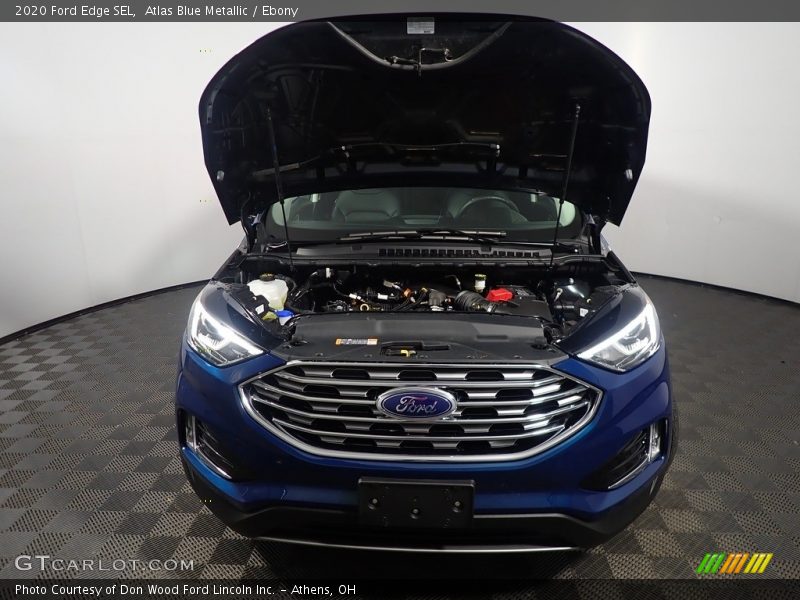 Atlas Blue Metallic / Ebony 2020 Ford Edge SEL