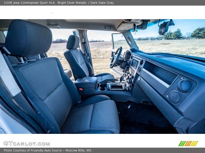 Bright Silver Metallic / Dark Slate Gray 2008 Jeep Commander Sport 4x4