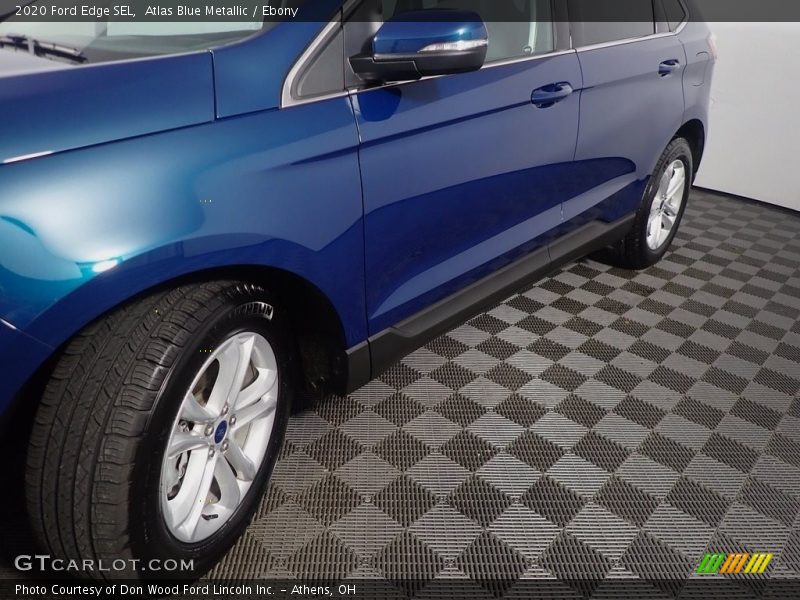 Atlas Blue Metallic / Ebony 2020 Ford Edge SEL