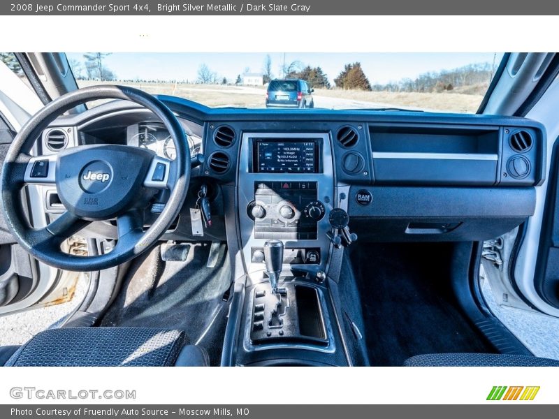 Bright Silver Metallic / Dark Slate Gray 2008 Jeep Commander Sport 4x4