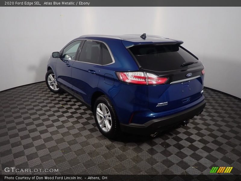 Atlas Blue Metallic / Ebony 2020 Ford Edge SEL