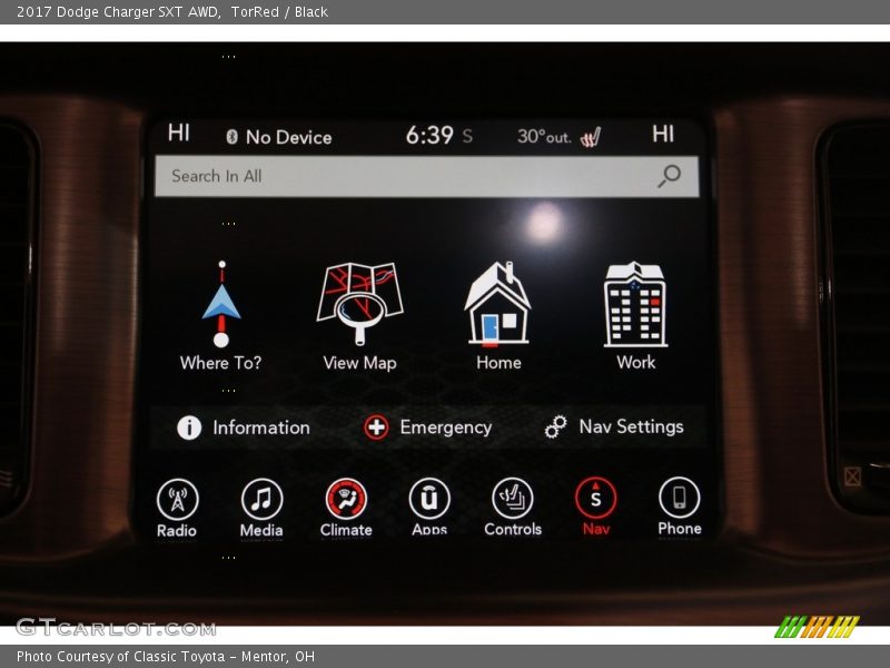 TorRed / Black 2017 Dodge Charger SXT AWD