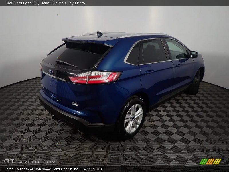 Atlas Blue Metallic / Ebony 2020 Ford Edge SEL