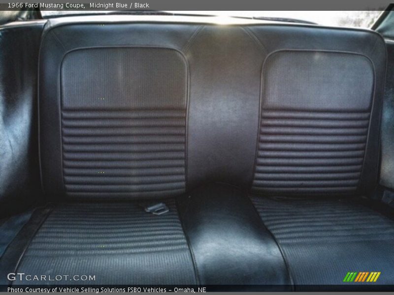 Midnight Blue / Black 1966 Ford Mustang Coupe