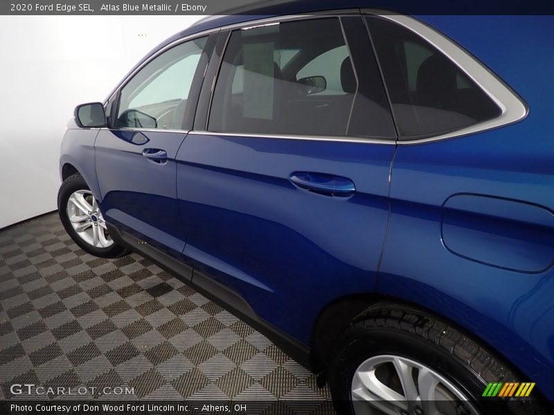 Atlas Blue Metallic / Ebony 2020 Ford Edge SEL