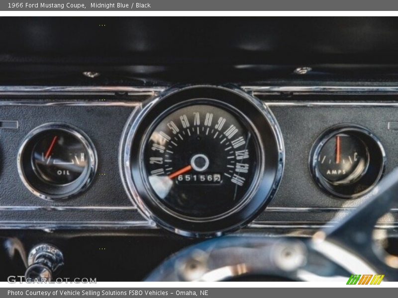 Midnight Blue / Black 1966 Ford Mustang Coupe