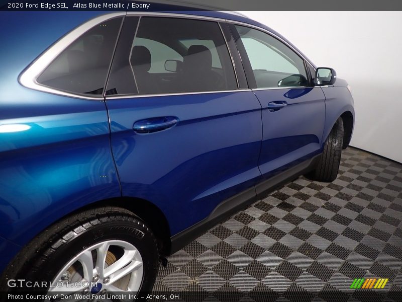 Atlas Blue Metallic / Ebony 2020 Ford Edge SEL