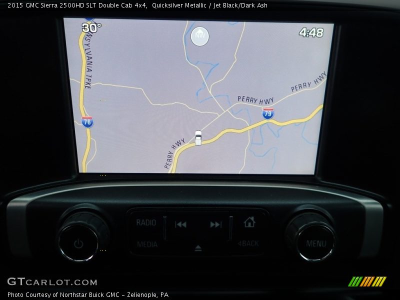 Navigation of 2015 Sierra 2500HD SLT Double Cab 4x4