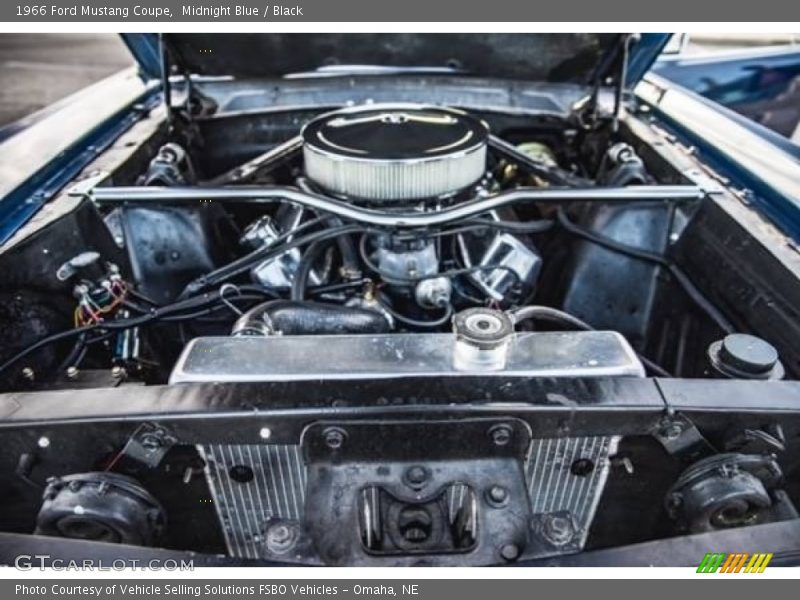 Midnight Blue / Black 1966 Ford Mustang Coupe