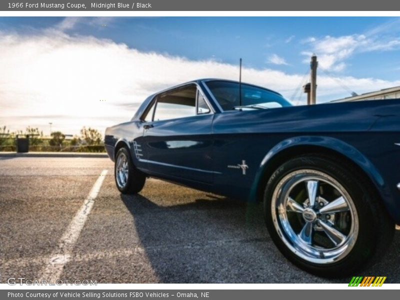 Midnight Blue / Black 1966 Ford Mustang Coupe