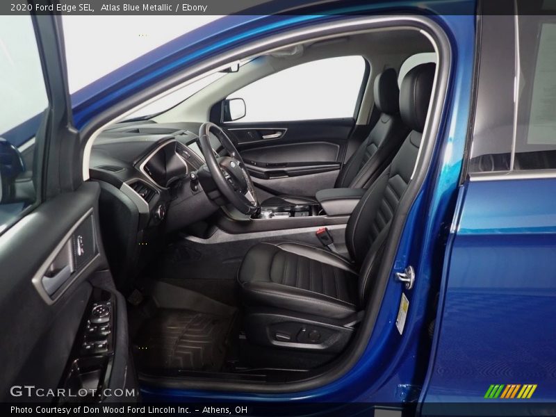 Atlas Blue Metallic / Ebony 2020 Ford Edge SEL