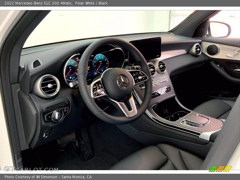 2022 GLC 300 4Matic Black Interior