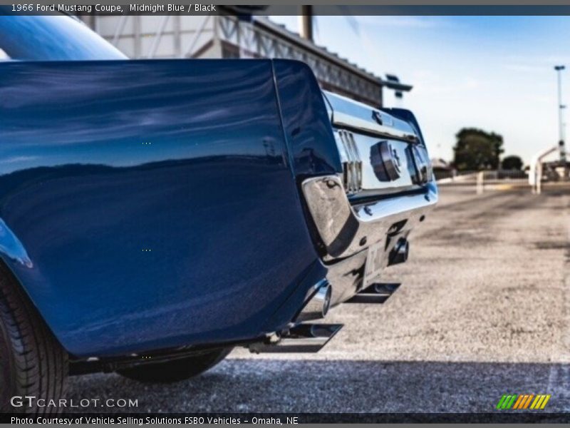 Midnight Blue / Black 1966 Ford Mustang Coupe