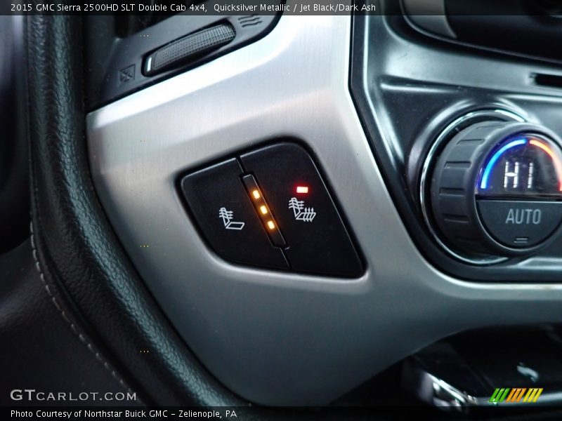 Controls of 2015 Sierra 2500HD SLT Double Cab 4x4