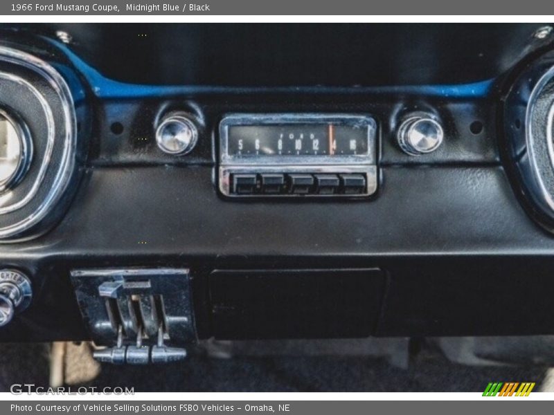 Midnight Blue / Black 1966 Ford Mustang Coupe