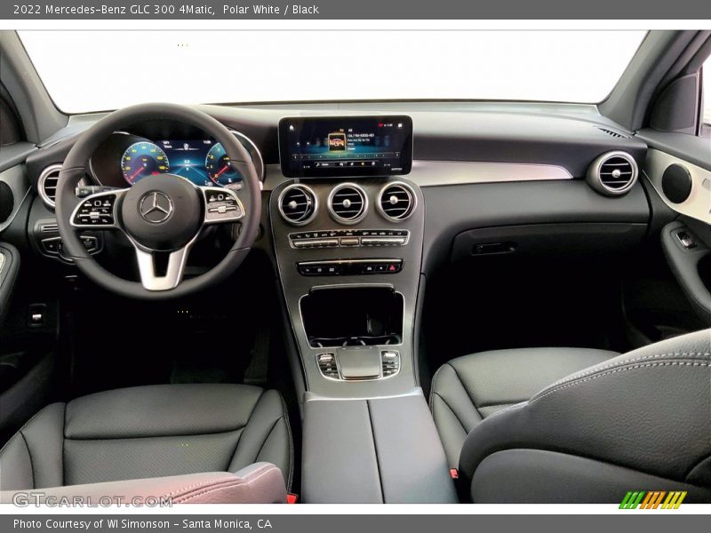 Dashboard of 2022 GLC 300 4Matic