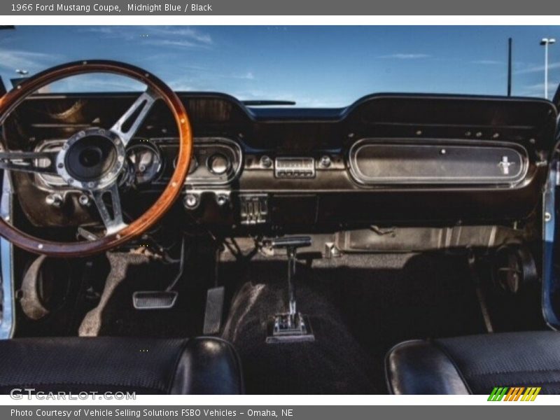 Midnight Blue / Black 1966 Ford Mustang Coupe