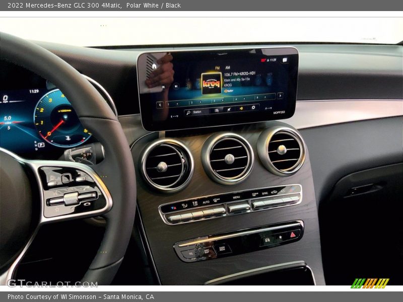 Controls of 2022 GLC 300 4Matic