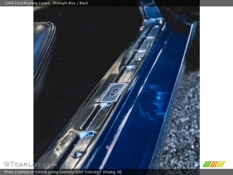 Midnight Blue / Black 1966 Ford Mustang Coupe